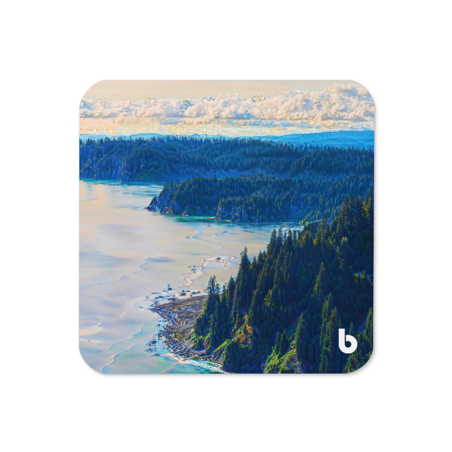 A2X Cork-Back Coaster