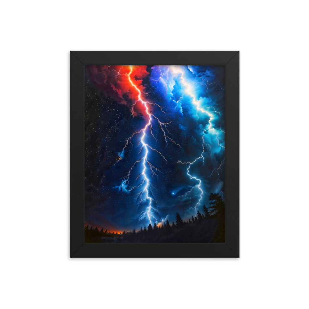 LT1 Framed Paper Poster