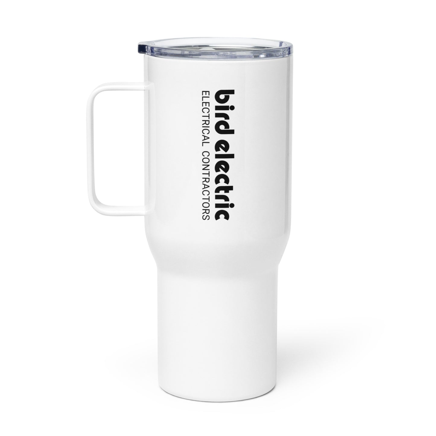 White Travel Mug